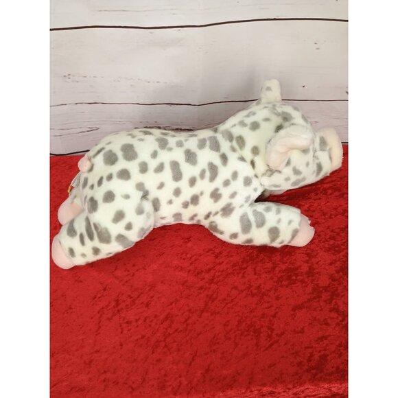 Miyoni By Aurora 17" Spotted Pig Plush Stuffed Animal Toy - Picture 2 of 6